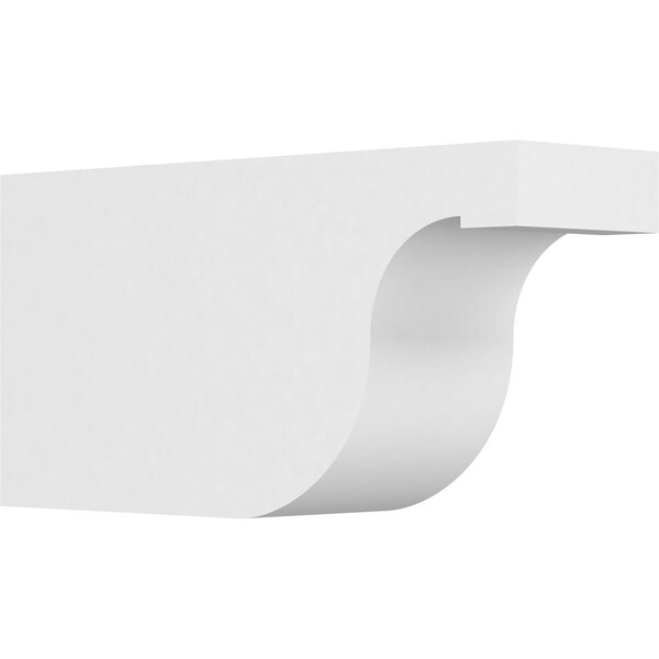 Ekena Millwork Standard Del Monte Architectural Grade PVC Rafter Tail, 6"W X 10"H X 20"L RFTP06X10X20DEL - main